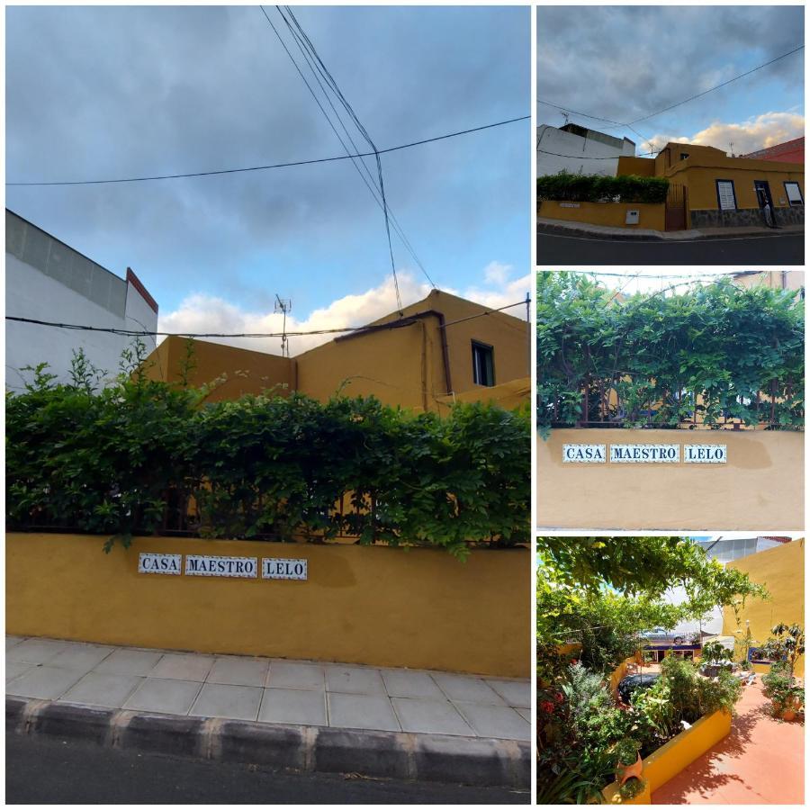 Casa Maestro Lelo - Acogedora Casa Rural Canaria Con Patios Y Jardines De Flores Las Palmas de Gran Canaria Exteriör bild